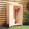 Garden Shed 21.7"x20.5"x44.1" Solid Wood Fir