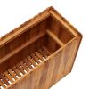 Garden Raised Bed 39.3"x11.8"x19.6" Solid Acacia Wood