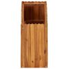 Garden Raised Bed 39.3"x11.8"x19.6" Solid Acacia Wood