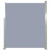 Retractable Side Awning 63"x196.9"Gray