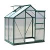 6'L x 4'W 7'H Portable Walk-In / Garden polycarbonate walk-in greenhouse