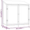 Garden Shed 40.2"x20.5"x44.1" Solid Wood Fir