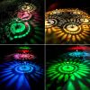 4Packs Solar Pathway Light Color Changing Garden Light Landscape Stake Light