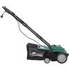 Garden Scarifier, 2-in-1 13INCH Dethatcher Scarifier,12 Amp Electric Lawn Dethatcher,Removable Collection Bag extra large 31.7QT