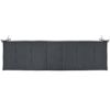 Garden Bench Cushion Anthracite 70.9"x19.7"x1.2"