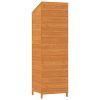 Garden Shed Brown 21.7"x20.5"x68.7" Solid Wood Fir