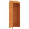 Garden Shed Brown 21.7"x20.5"x68.7" Solid Wood Fir