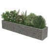 Gabion Raised Bed Galvanized Steel 106.3"x19.7"x19.7"