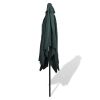 Parasol 78.7"x118.1" Green Rectangular