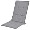 Garden Chair Cushions 2 pcs Gray 47.2"x19.7"x1.2"