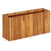 Garden Raised Bed 39.3"x11.8"x19.6" Solid Acacia Wood