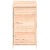 Garden Shed 21.7"x20.5"x44.1" Solid Wood Fir