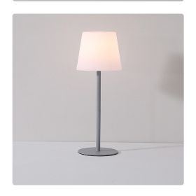 Bedroom Bedside Small Night Light (Option: Grey-14x16x30cm-USB)