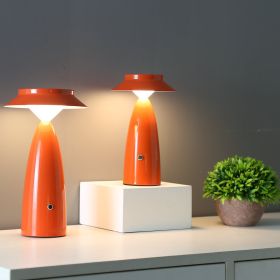 USB Rechargeable Desk Lamp European Modern And Simple (Option: Large Size-Intrinsic Color Of Copper)