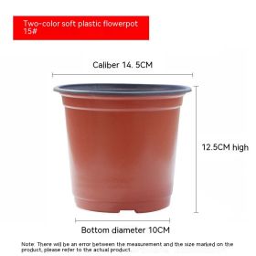 Plastic Nutrition Feeding Block Planting And Transplanting Pot Fall Not Bad Seedling Cup (Option: 150 Model-100 Packs)