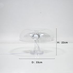 Modern Minimalist Mushroom Decorative Lighting Table Lamp (Option: AU-Transparent)