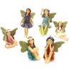 Garden Decorations Fairy Garden Accessories Miniature Fairy Statue