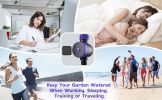 Bluetooth Sprinkler Timer, WiFi Smart Irrigation Water Timer, Wireless Remote APP & Voice Control, Rain Delay/ Manual/ Automatic Watering System, Wate