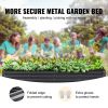 VEVOR Galvanized Raised Garden Bed Planter Box 94.5x47.2x23.6" Flower Vegetable