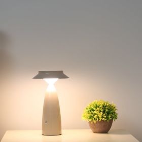 USB Rechargeable Desk Lamp European Modern And Simple (Option: Small-Apricot)